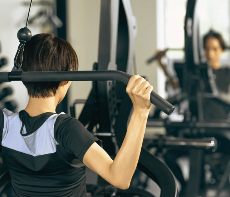 充実のトレーニング設備